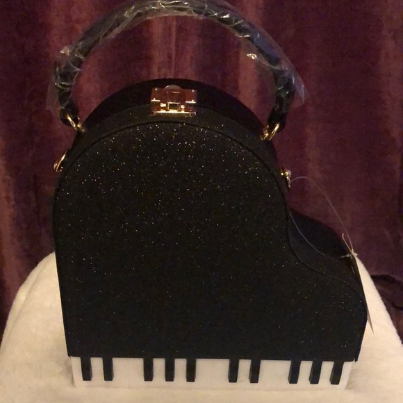 Handbags - Gorgeous Sparkling Piano Purse